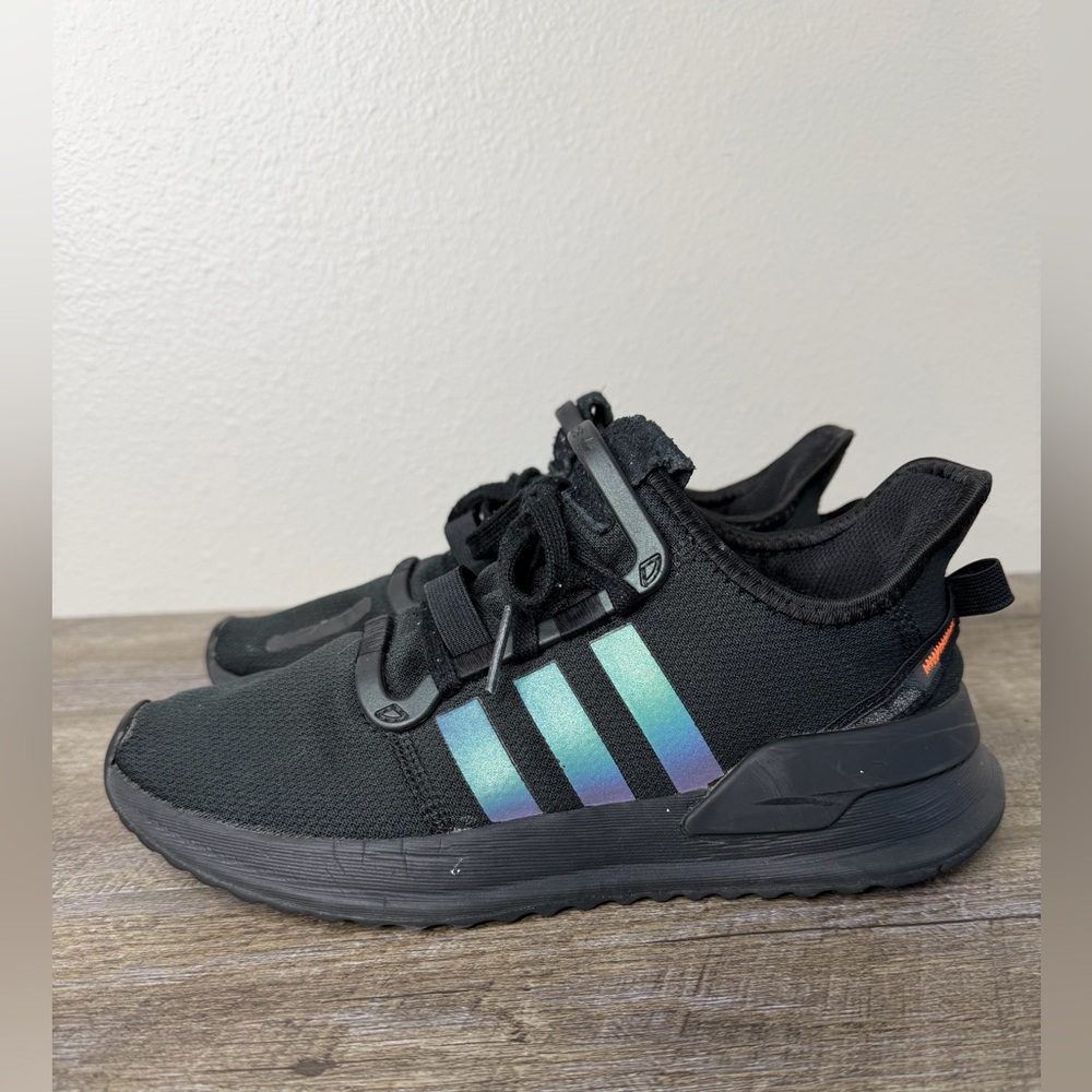 Adidas U Path Run Core Black Iridescent Size 6